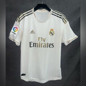 Men’s Authentic Adidas Real Madrid CF 19/20 Home Jersey (Player Version) Size M